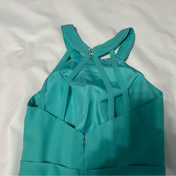 Azazie Aqua Bridesmaid Dress Size C - Custome - Picture 8 of 14